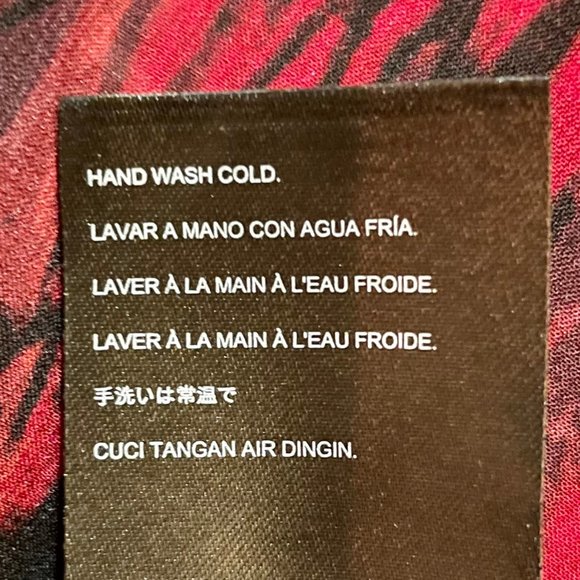 Red chiffon party mini dress 6 - Picture 14 of 16